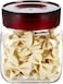 Royalford Rf9004 1200ml Air-Proof Glass Jar &ndash;Square Shaped, Healthier Choice, Maximum Freshness And Dishwasher Safe -Food Storage Container With Lid, Airtight Sealed Glass Container &ndash; Durable And Tran
