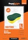 Royalford Royalbright Heavy Duty Scrub Sponges- RF10627 Scrub Pads For Kitchen Sink And Bathroom Use 2 In 1 Cleaning Supplies Ideal For Dish Wash Liquid Multi-Purpose No Scratch, Pack Of 2, Green