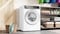 Bosch Series 8 Free-Standing Washing Machine, Front Loader 9 kg 1400 rpm, Programmable, LED-display, EcoSilence Drive, Home Connect - Remote Monitoring and Control, White, WGB244A0GC