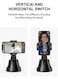 Generic - 360&deg;Cradle Head Selfie Smart Shooting Camera Phone Mount 9.3cm Black