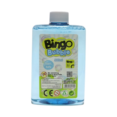 صابون بينجو لاعادة تعبئة زجاجة الفقاعات - 500 مل