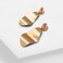 Aiwanto Beautiful Earring for all Outfits Office Party Rose Gold Earring