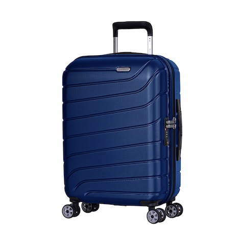 Eminent Voyager KH91-28 Hard Casing Large Luggage Trolley 76cm Star Blue