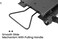 Navodesk Stap-On Under Desk CPU Holder, CPU Mount, PC Holder With Sliding Track