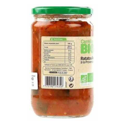 Carrefour Bio Organic Ratatouille 630g