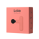 LOLA Portable Massage Gun Lightweight Compact Quick Muscle Therapy Gun 4 Interchangeable Heads / 4 Massage Speeds up to 3000 RPM Fast Charge Li-Ion2000mAh Type-C - Coral Red
