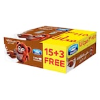 Buy Saudia Chocolate Flavored Milk 200ml  15 + 3 Free in Saudi Arabia