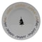 Christmas Theme Designed Plate