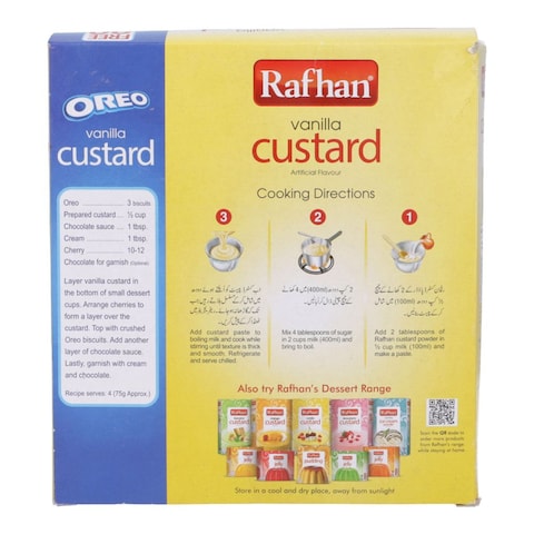 Rafhan Dessert Vanilla Custard 275 gr