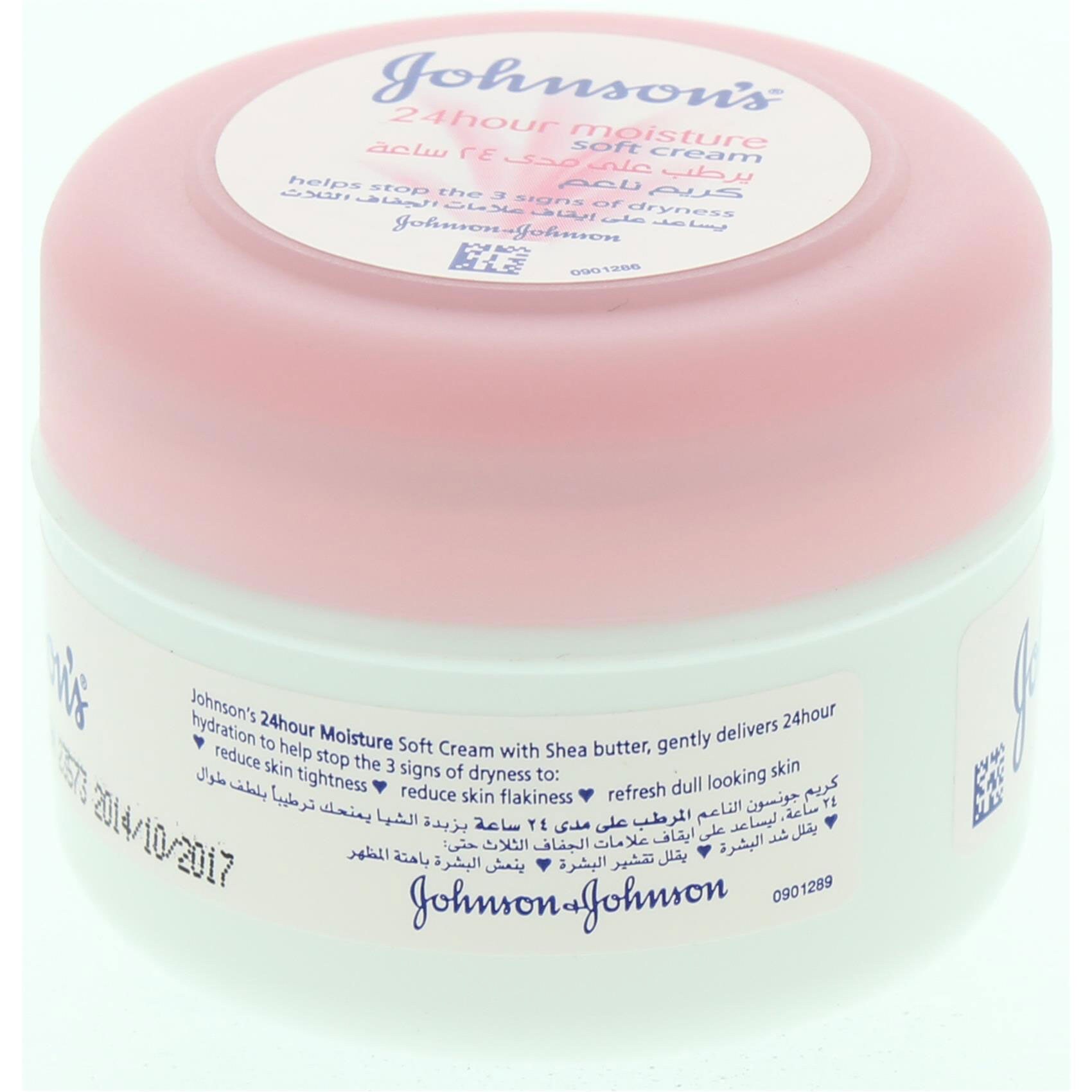 Johnson's 24 Hour Moisture Soft Cream 100 Ml product thumbnail 11