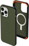 Urban Armor Gear Designed For iPhone 14 Pro Max Case, 6.7" Civilian Build-In Magnet Compatible With Magsafe Charging Sleek Ultra Thin Slim Dropproof Shockproof Protective Cover, Green Olive