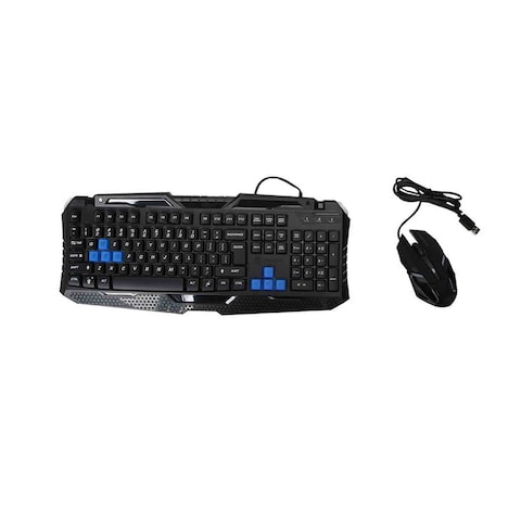 Snakebyte Gaming Keyboard and Mouse With Headset Combo Black