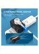 CAROSKI Universal Travel Adapter 3.4A - 5000mah Power Bank with Type-C Fast Charging Adaptor for iPhone - Samsung - Tablet