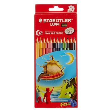 Luna Colouring Pencils 12Pieces