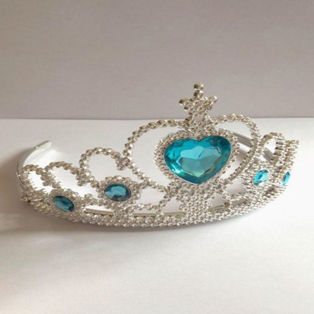 3-Piece Disney Frozen Princess Elsa Costume Cosplay Tiara Set - for girls