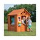 Backyard Discovery Timberlake All Cedar Wood Playhouse With Flowerpot Brown