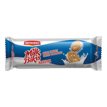 Britannia Milk Bikis Cream Biscuits 100g