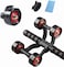 Generic Ab Roller Ab Wheel Fitness Equipment 4 Wheels Innovative Ergonomic Abdominal Roller For Abs Legs Arms Training