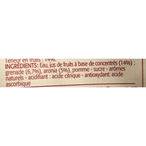 The Berry Company Pomegranate Flavour Juice - 1 Liter