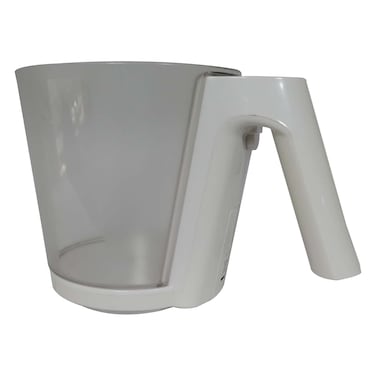 هوم برو ميزان مطبخ مع صينية - رمادي