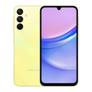 Samsung Galaxy A15 - 6.5-inch 256GB/8GB Dual SIM 4G Smartphone - Yellow