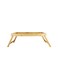 Rahalife Multipurpose Adjustable Bamboo Bed Tray Table With Folding Legs, Great For Kitchen, Hotels Bars, Coffee, Breakfast In Bed &amp; Tea, Wooden Table, Laptop Desk Table, Computer Table
