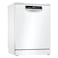 Bosch Series 6 Free Standing Dishwasher SMS6ECW38M White 60cm + Free Two Packs Of Finish Tablet