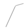 Decdeal - 2pcs Stainless Steel Straws Reusable Eco-friendly Straight/Bent Drinking Metal Straws with Cleaning Brush 1#