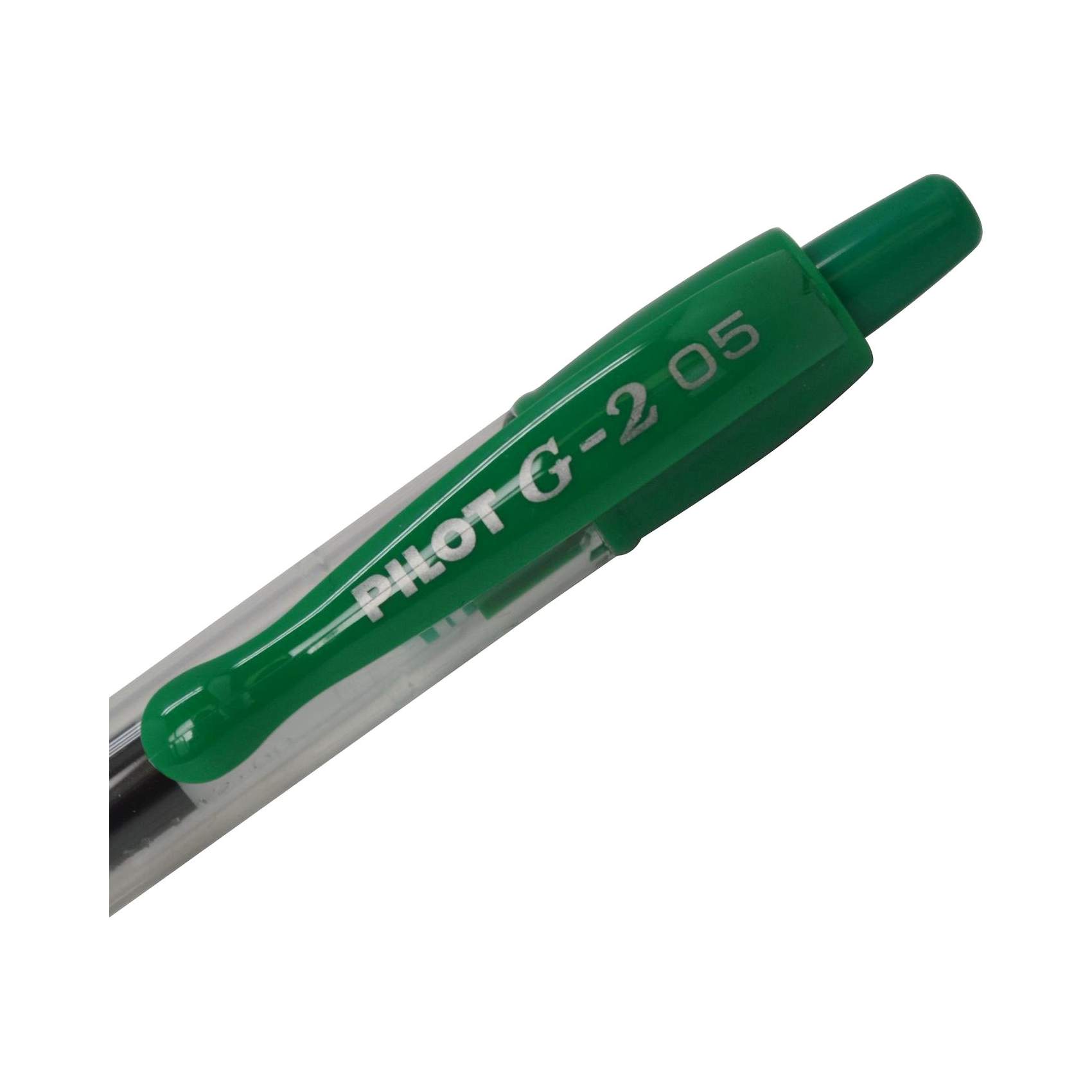 PILOT G2 05 Retractable Gel Rollerball 0.5mm Tip Green