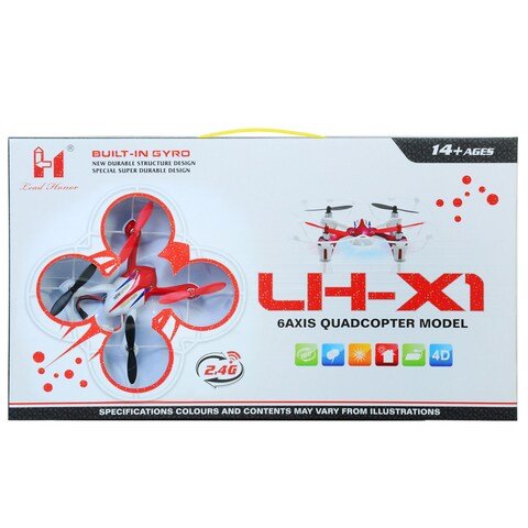 Lead Honor 6-Axis Remote Control Drone Multicolour