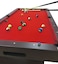Simbashoppingmea - 7 FT Modern Billiard Table Red Full Optional &ndash; Napoleone