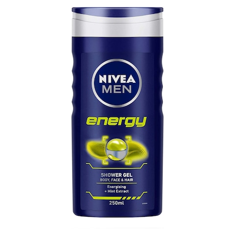 Nivea Energy Body Care Shower Gel for Men - 250ml