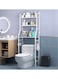 Over Toilet Storage Rack White 155x155x45cm
