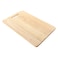WTL Rectangular Wooden Cutting Board Beige 25x39x1.5cm
