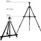 Generic Mini Sketch Easel For Artist Painting, Aluminum Alloy Adjust Metail Easel Drawing Set Stand Hand Telescopic Sketch Easel