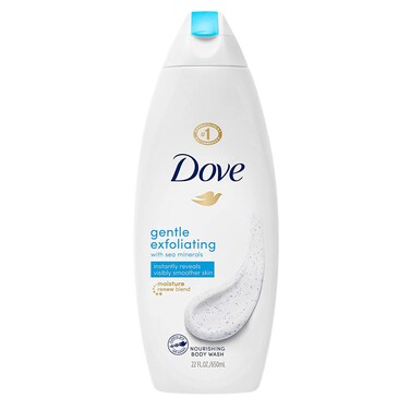 Dove Gentle Exfoliating Nourishing Body Wash 650ml