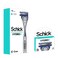 Schick Hydro5 Razor Handle with Cartridges Kit Pack of 5