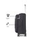 American Tourister Fornax Spinner Soft Trolley Expandable TSA (66, Jet Black)