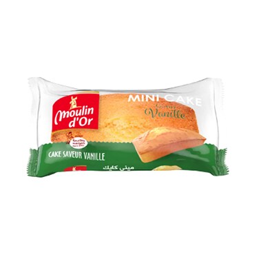 مولان دور ميني كيك بالفانيليا 50 جرام