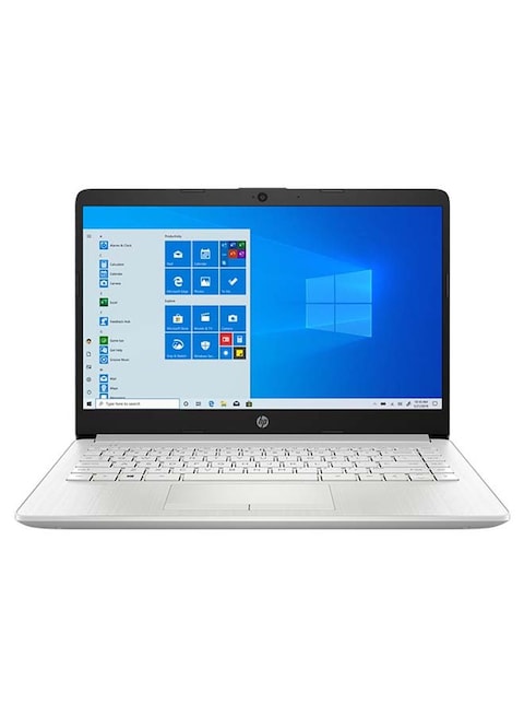 HP 14-DK1022WM Laptop, 14 Inch Display, AMD Ryzen 3-3250U Processor, 4GB RAM, 128GB SSD, Silver (AMD Radeon Vega 3 Graphics)