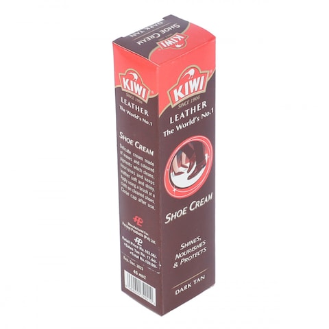 Kiwi Shoe Cream Dark Tan 45ml