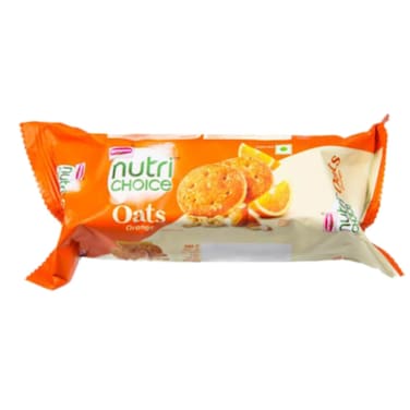 Britannia Nutri Choice Orange Oats Cookies 75g