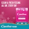 Carefree Unscented Pantyliners With Cotton Extract White 30 Liners