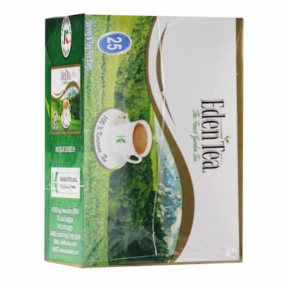 Eden Tea String And Tag Black Tea Bags 50g (25 Pieces)