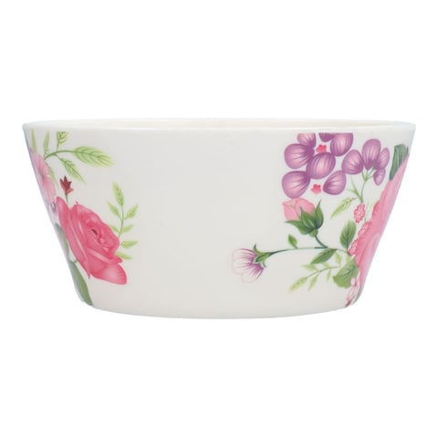 Flower Printed Melamine Bowl