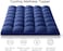 Vital Mattress Topper Soft Comfort White 500 GSM (Dark Blue, Double Size -W120 X L200 Cm)