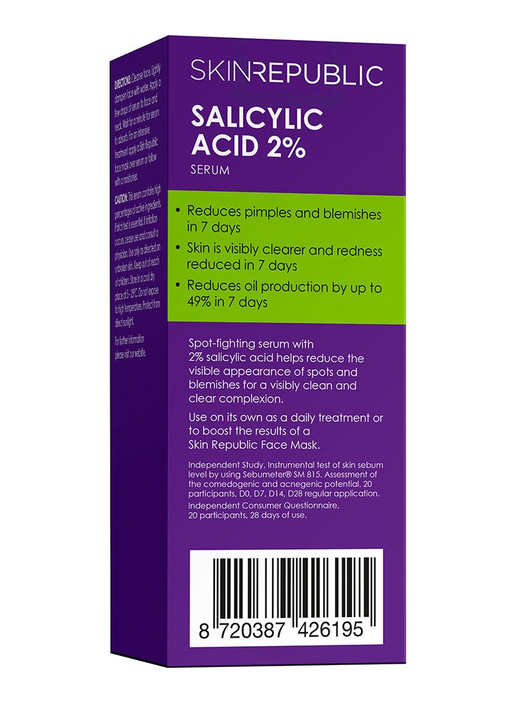 Skin Republic Salicylic Acid 2% Spot-Fighting Serum 30ml