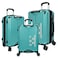 VIPTOUR Trolley Luggage Set of 3 PCS TPC Hard Side Spinner Wheels with TSA Lock With Cup Holder