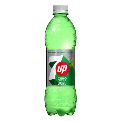 7UP Carbonated Soft Drink Plastic Bottle 500ml