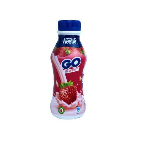 Nestle Go Strawberry Yoghurt Drink - 195ml